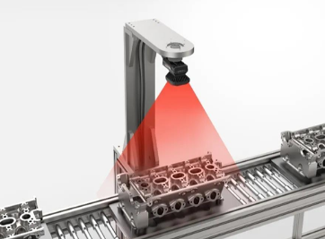 ?？禉C器人讀碼器助力汽車部件DPM讀碼